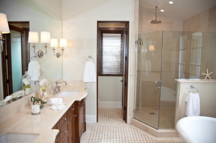 Shirley bathroom remodel by Torres Construction & Painting, Inc.