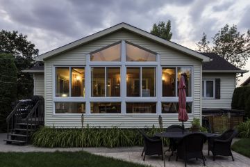 Home addition in West Roxbury