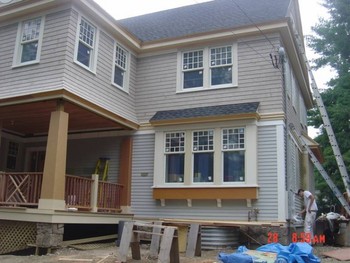 New construction home in Newton, MA  